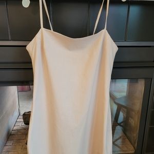 Beige dress  which has never been worn!